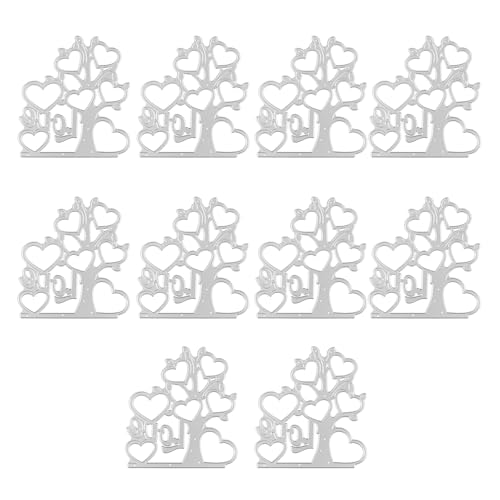 Stanzschablone, Handform, Schablone, Metall-Stanzformen, Sammelalben, Alben, Papier, Karten, Dekorationen, Formen von MOIDHSAG