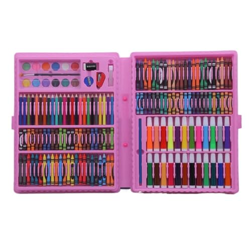 MOKLYF Pinsel Aquarell Stift Set 168 Stück Set Malerei Pinsel Malerei Schreibwaren(E-30 * 40CM von MOKLYF