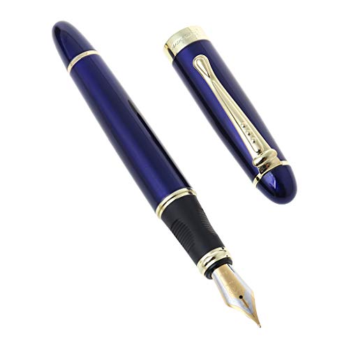 Jinhao X450 Luxus Herren Füllfederhalter Business Student 0,5 mm für extra feine Feder von MOLKASIA