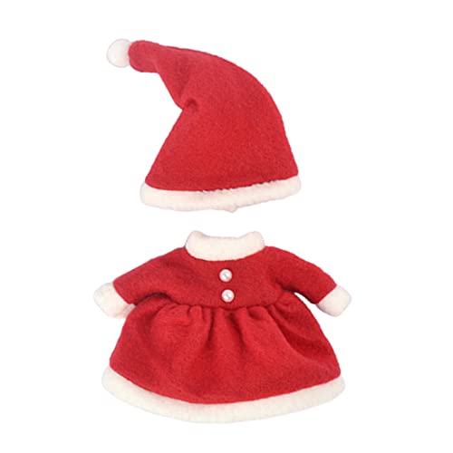 Weihnachten Baby Mädchen für Anzug Miniatur Puppen Kleidung Zubehör Zubehör für kleine Baby Mädchen Kleidung von MOLKASIA