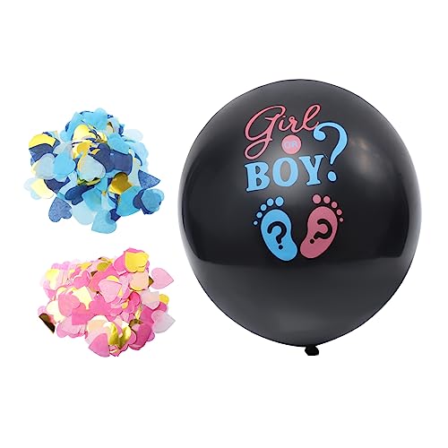 MOLUCKFU 1 Satz Ballon Party Schwimmbad Geburtstagsdekorationen Für Jungen Blase Mädchen Neon Bausatz Gänseblümchen Erste Emulsion Black von MOLUCKFU