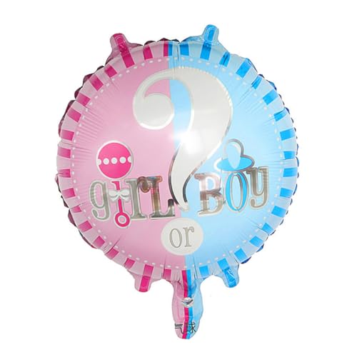 MOLUCKFU Ballon-Set zur Enthüllung des Geschlechts von Mädchen oder Jungen 18-Zoll-Latex-Kit mit Konfetti-Party- von MOLUCKFU