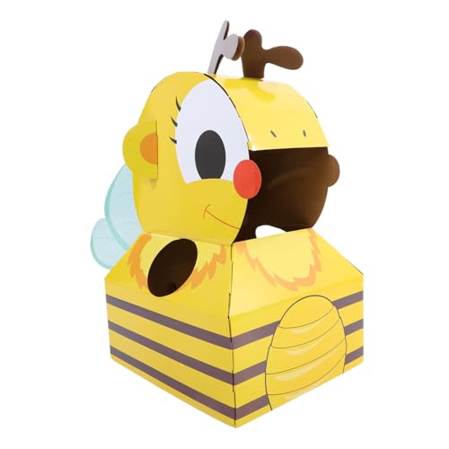 MOLUCKFU 1 Set Pappschachtel Flugzeugspielzeug Tragbares Tier Tragbares Tierkostüm Spielzeug Bienenkostüm Für Kleinkinder Bienenkostüm Für Kinder Zum von MOLUCKFU