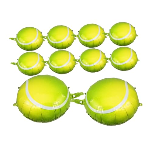MOLUCKFU 10 Stück Tennisballon Szenen Layout Requisiten, Ballon Requisiten, Tennisball Ballons Für Party, Geburtstag, Aufblasbare Ballons, Geburtstagsdekoration, Sport Themen Ballons, MOLUCKFU 10 Stück Tennisballon Szenen Layout Requisiten, Ballon Requisiten, Tennisball Ballons Für Party, Geburtstag, Aufblasbare Ballons, Geburtstagsdekoration, Sport Themen Ballons, von MOLUCKFU