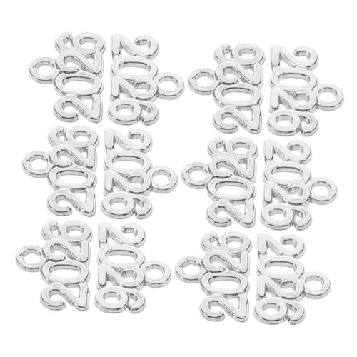 MOLUCKFU 100 Stück Legierung Schlüsselanhänger Halskette Bulk Ornamente Kleine Charms Abschlusssaison Anhänger Charms Für Ohrringe DIY Ornamente Charms Für Handwerk DIY Anhänger von MOLUCKFU