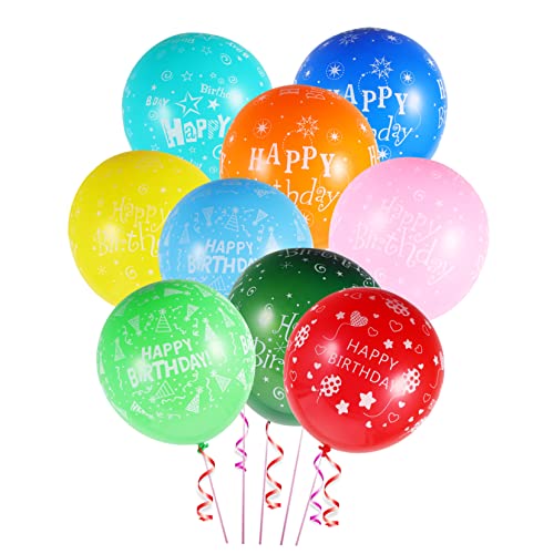 MOLUCKFU 100 Teiliges Party Ballon Set Mit Konfetti Luftballons Und Regenbogen Geburtstagsballons Ideal Für Geburtstagsfeiern Hochzeiten Und Jubiläen Inklusive Ballonbogen Gestell von MOLUCKFU