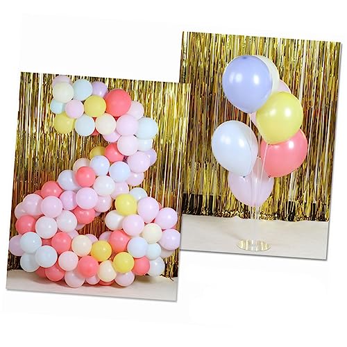 MOLUCKFU Macaron Farbige Luftballons Set Partydekoration Für Geburtstag Hochzeit Babyparty Und Mehr Bunte Ballons Für Und Erwachsene Zufällige Farben von MOLUCKFU