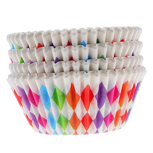 MOLUCKFU 200St Cupcake-Tasse Cupcake-Liner Cupcake-Geschenkpapier Mini-Kuchenbackförmchen Cupcake-Wraps Cupcake-Papierförmchen Packpapier Partygeschenke Muffin-Backförmchen Kuchen Tassen von MOLUCKFU