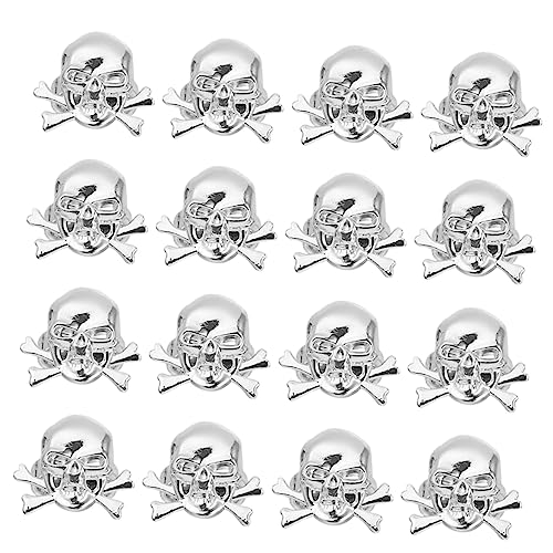 MOLUCKFU 48st Piraten Ring Piratenringe Schmuck Ringe Totenkopfringe Für Kinder Skelettring Kinderspielzeug Ringe Im Punk-stil Kinder Klingeln Vintage-punk-ringe Kinderringe Plastik von MOLUCKFU