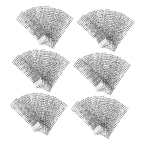 MOLUCKFU 50 Stück Diamant-serviettenschnalle Aus Netzstoff Tischläufer Aus Perlen Serviettenring Stehender Serviettenhalter Serviettenspender Dekoration Inhaber Stirbt Silver Strasssteine von MOLUCKFU