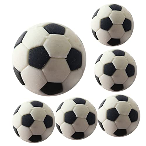 MOLUCKFU Kinderspielzeug Spielzeug Kinder 6er Set Mini Fußball Figuren Dekorative Miniatur Fußball Spielzeuge Für Das Puppenhaus Tischdekoration Und Kreative Raumgestaltung von MOLUCKFU