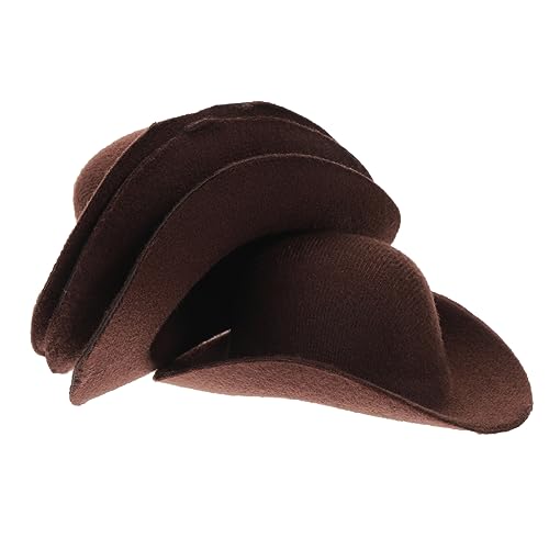 MOLUCKFU Mini-cowboyhut-Accessoire 6 Stück Kleine Hüte Zum Basteln Puppenhüte Für Partys Mini-hüte Aus Stoff Flaschendekoration MOLUCKFU Mini-cowboyhut-Accessoire 6 Stück Kleine Hüte Zum Basteln Puppenhüte Für Partys Mini-hüte Aus Stoff Flaschendekoration von MOLUCKFU