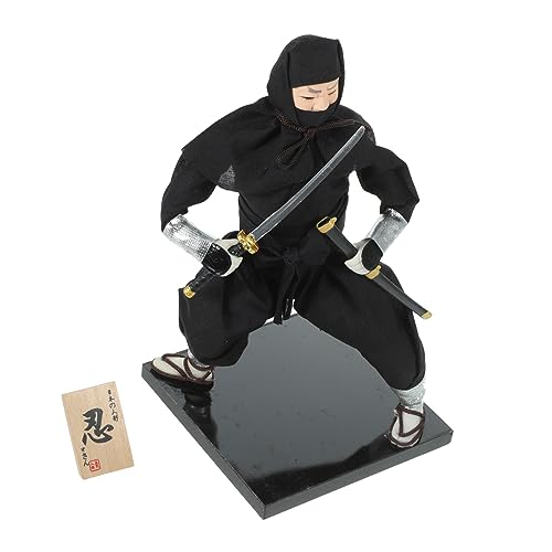 MOLUCKFU Ninja Puppen Ninja Puppen Ornament Tischdekoration Japanische Raumdekoration Heimdekoration Ninja Puppen Kunsthandwerk Japanisches Ninja Puppen Haushandwerk von MOLUCKFU