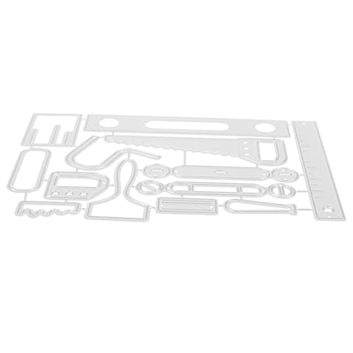 MOLUCKFU Werkzeugmatrize Schablonen Für Die Kartenherstellung Schneidwerkzeug Empfindliche Stanzform Metallschablone Diy Form Aus Kohlenstoffstahl Stahl Mit Hohem Kohlenstoffgehalt von MOLUCKFU