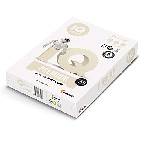 Weißes Papier IQ Premium A4 210 x 297 mm 120 g 250 fg MONDI von MONDI