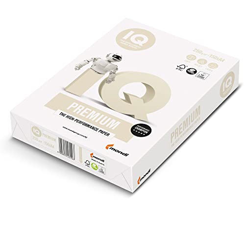 Weißes Papier IQ Premium A4 210 x 297 mm 250 g 150 fg MONDI von MONDI