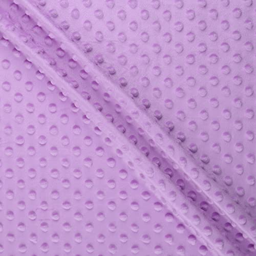 MOOK FABRICS 102634-15 Softee Dot Solid Stoff, Polyester, Orchidee, 15 yard bolt von MOOK FABRICS