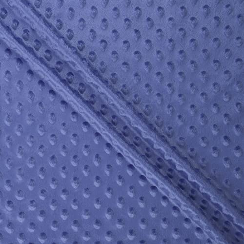 MOOK FABRICS 34495-15 Softee Dot Solid Stoff, Polyester, Königlich (Royal), 15 yard bolt von MOOK FABRICS