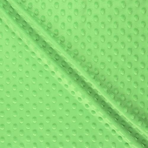 MOOK FABRICS 50632-15 Softee Dot Solid Stoff, Polyester, Apfel, 15 yard bolt von MOOK FABRICS