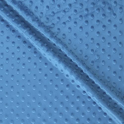 MOOK FABRICS 66202-15 Softee Dot Solid Stoff, Polyester, Dresden, 15 yard bolt von MOOK FABRICS