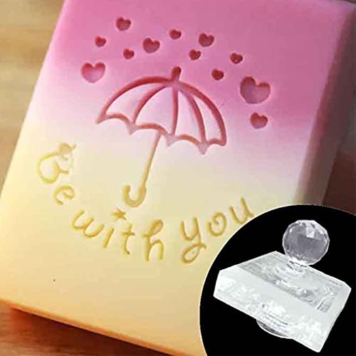 MOONDAME Valentinstag Handgemachte Seife Stempel Rose von MOONDAME