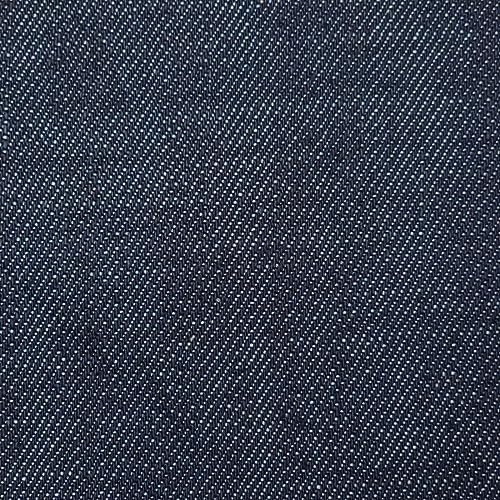 Bio-Denim, Bio-Jeansstoff indigoblau (13.3 oz), Breite: ca. 1,54 m, Meterware per 0,5 m von MOORE DENIM