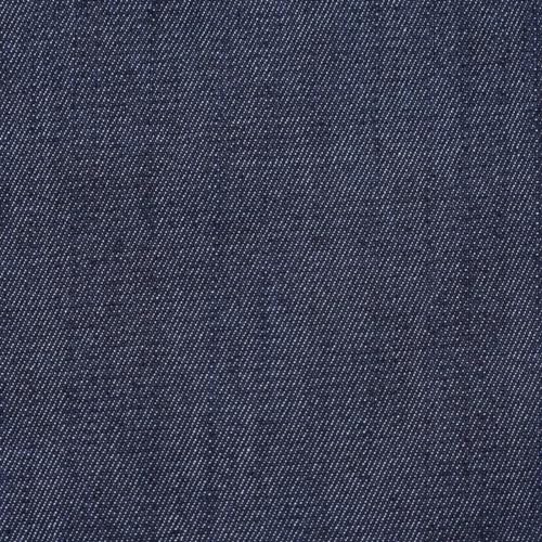 Indigo Stretch-Denim, elastischer Jeansstoff, dunkelblau (9,7 oz), Breite: ca. 1,65 m, Meterware per 0,5 m von MOORE DENIM