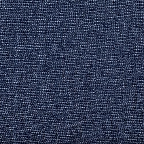 dunkelblauer Denim, Jeansstoff (9,8 oz), Breite: ca. 1,54 m, Meterware per 0,5 m von MOORE DENIM