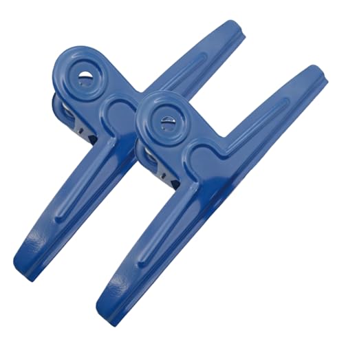 2pcs Bagclips 12 '' Breite Edelstahl Große Bindemittel Clips mit 2,2 '' offenem Mund Hochleistungs -Jumbo -Papierklammern Bulldog -Clips für Lebensmittelbeutel, Zeichenbretter, Plakate und mehr von MOUNTTU