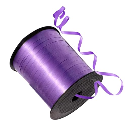 Purple Curling Ribbon, 0,2 Zoll x 492yards Band für Geschenkverpackung, lustige DIY -Party -Stütze, wiederverwendbares bloße Band für Valentinstag Hochzeitsbedarf von MOUNTTU