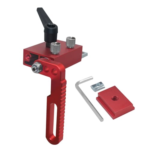 MOZALL Zaun-Fliping-Stopper, Aluminium, T-Schiene, Endanschlag, Typ 75, Zubehör für T-förmige Schienen, Holzbearbeitung, T-Nut, Schienenstopp von MOZALL