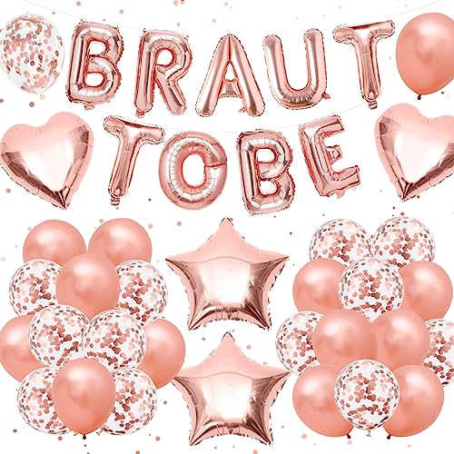 Bride To Be Deko, Jga Deko Frauen, Braut To Be Ballon, Junggesellinnenabschied Deko, Bride To Be Girlande, Bride To Be Luftballons, Jga Frauen Deko, Jga Luftballons von MQIAN