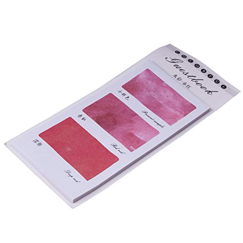 MQODLFP 1 Stück Aquarell Notizblock Papier Haftnotizen Planer Aufkleber Paste Kawaii Schreibwaren Studie BüRo von MQODLFP