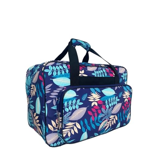 MQOYDCHL NäHmaschinentasche Tragbare Nähmaschine Tragetasche Reißverschluss Halter Reise Aufbewahrungstasche Kleidung Organizer Gepäck FüR NäHmaschinen(Light Blue) von MQOYDCHL