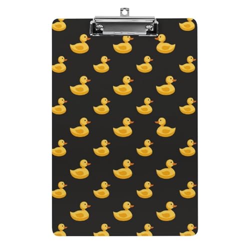 Acryl Klemmbretter Cute Ducks Muster Office File Folders Platte Klemmbrett Für Das Schreiben Malerei von MQSSYOA