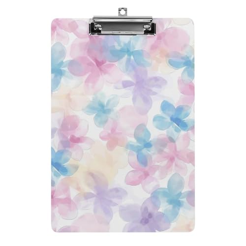 Acryl Klemmbretter Niedliche Bunte Blumen Blumenmuster Office File Folders Platte Klemmbrett Für Das Schreiben Malerei von MQSSYOA