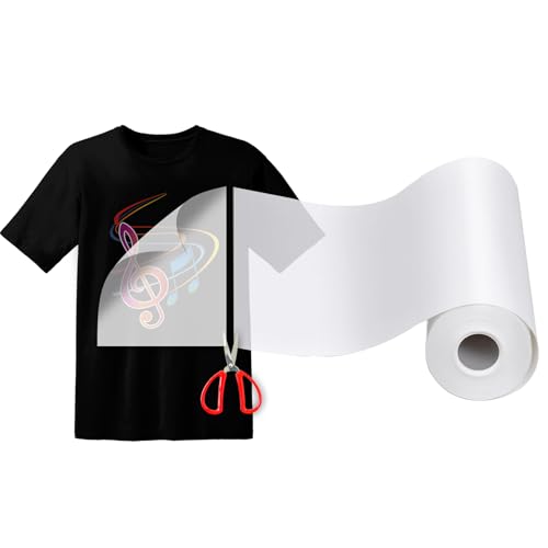 DTF Transferfolienrolle, 33 cm x 100 m, DTF-Folie für Sublimations- oder DTF-Tintenstrahldrucker, direkt zum Filmen von PET-Transferpapier für T-Shirts und alle Stoffe von MR.R