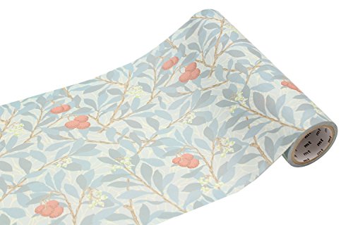 MT MTWRMI55Z Geschenkpapier, 155 mm x 5 m, "William Morris Arbutus" von MT