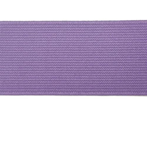 MTKSFDC Gummiband Nähen 20mm 30mm 40mm Breites, flaches, hohes elastisches Band for Nähen von Schutzkleidungszubehör, schwarzes Dickes Gummiband, Seil, DIY(Purple,1M_50MM) von MTKSFDC