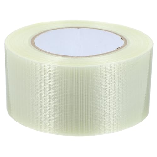 MUCKLILY 1 Rolle Elektronik-Hochtemperaturband packing tape paketband Zeltreparaturband kletband gitter tape Fälschung Spieß gefälschte Reben Modell fixiertes Klebeband Werbeband Glasfaser von MUCKLILY