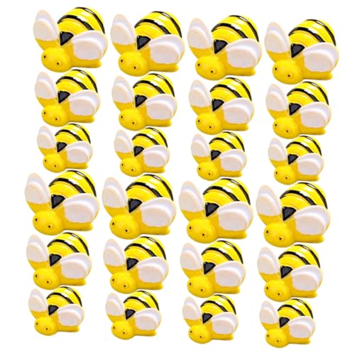 MUCKLILY 100 Stück Resin Biene Charms für DIY Süße Bienen Anhänger für Handyhüllen Haarspangen und Bastelprojekte Kreative und Bastelideen MUCKLILY 100 Stück Resin Biene Charms für DIY Süße Bienen Anhänger für Handyhüllen Haarspangen und Bastelprojekte Kreative und Bastelideen von MUCKLILY