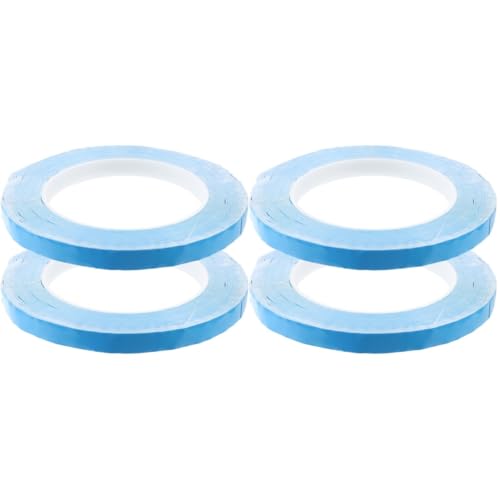 MUCKLILY 2 Sätze Thermokleber Wärmeleitpads Klebeband Spitzenkleber Plakatband -lichtband Double Sided Tape Thermoband Für Kühlkörper Wärmeübertragungsband Ballaststoff Blue 2 Rollen * 2 von MUCKLILY