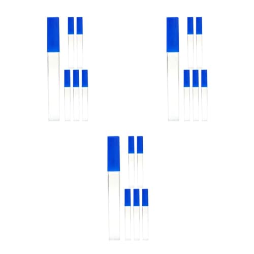 MUCKLILY 3 Sätze Thermometer-schutzrohr Nadelhalter Nähen Nadeletui Nadelaufbewahrungsröhrchen Nähnadel-organizer Aufbewahrung Von Nähnadeln Sticknadelhalter Transparent Plastik 6 Stück * 3 von MUCKLILY