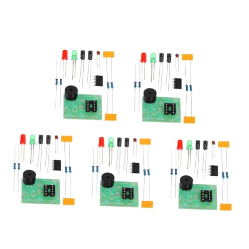 MUCKLILY 5 Sätze Elektronischer Bausatz Elektronik Bausatz Elektronik Bauteile Bastelset Elektronik Elektronik-lernset Elektronikbausatz Selber Machen Epoxidharz 3 Stück * 5 von MUCKLILY