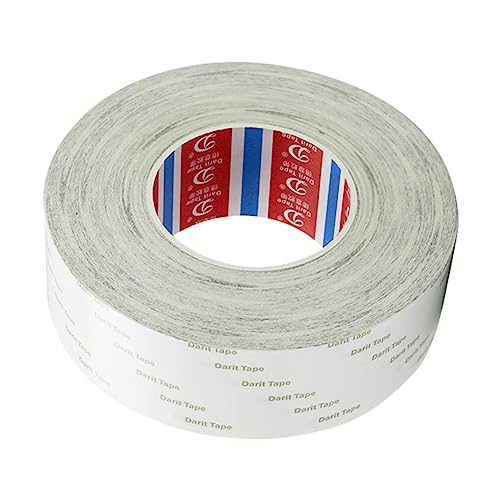 MUCKLILY Klebeband Bleiband einseitig Butyl klares Abdeckband Saum double sided tape doppelseitige klebebänder klebefolie doppelseitig Baumwollpapierkleber durchsichtiger Kleber Gewebe Weiß von MUCKLILY