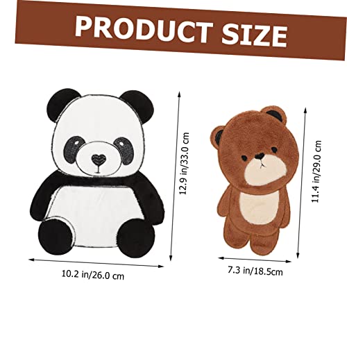 MUELODSIC 2Stücke Große Gestickte und Panda Patches für Kleidung Applikationen für Jacken Rucksäcke und Mehr DIY Modeaccessoires für Designs MUELODSIC 2Stücke Große Gestickte und Panda Patches für Kleidung Applikationen für Jacken Rucksäcke und Mehr DIY Modeaccessoires für Designs von MUELODSIC