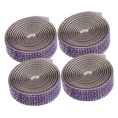 MUELODSIC 4Rollen Strassgurt DIY Applikation Selbstklebende Glitzersteine für Kleidung und Accessoires für Bastelprojekte Breit Traumhaftem Langlebig MUELODSIC 4Rollen Strassgurt DIY Applikation Selbstklebende Glitzersteine für Kleidung und Accessoires für Bastelprojekte Breit Traumhaftem Langlebig von MUELODSIC