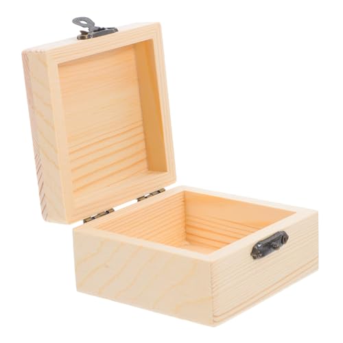 MUELODSIC Box Holz Geschenkbox Vintage Beige von MUELODSIC