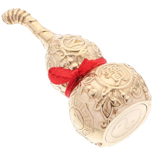 MUELODSIC Kürbis-Anhänger Neujahr Frühlingsfest-Paare Mittelstücke für den Tisch Ornamente Couplet die chinesen bürodeko Ornaments Home Decor Kupferdekor-Ornament Desktop-Kürbis- Kabel von MUELODSIC