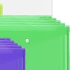MUKSEUT Dokumentenmappen, A4, Kunststoff, mit sicherem Schnappverschluss, wasserabweisend, verstärkter Kunststoff, Dokumentenmappen, Druckknopf, für Büro, Zuhause, Aufbewahrung (verschiedene Farben MUKSEUT Dokumentenmappen, A4, Kunststoff, mit sicherem Schnappverschluss, wasserabweisend, verstärkter Kunststoff, Dokumentenmappen, Druckknopf, für Büro, Zuhause, Aufbewahrung (verschiedene Farben von MUKSEUT